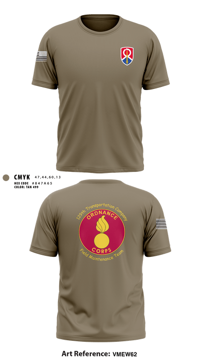 129 TC CO 57879668 Short Sleeve Performance Shirt - 3