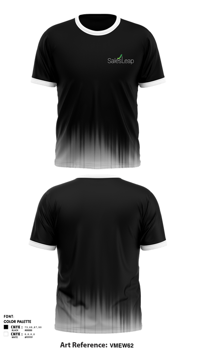 SalesLeap 49960030 Short Sleeve Performance Shirt - 1