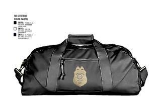 Duffle Bag, New Ellenton Police Department, Police, Teamtime, Team time, sublimation, custom sports apparel, team uniforms, spirit wear, spiritwear, sports uniforms, custom shirts, team store, custom team store, fundraiser sports, apparel fundraiser