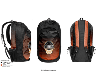 Gear Bag, Pivot Elite Hoops, Women's Basketball, Teamtime, Team time, sublimation, custom sports apparel, team uniforms, spirit wear, spiritwear, sports uniforms, custom shirts, team store, custom team store, fundraiser sports, apparel fundraiser