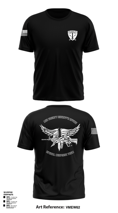LCSO Special Response Team 95977830 Short Sleeve Performance Shirt - 3