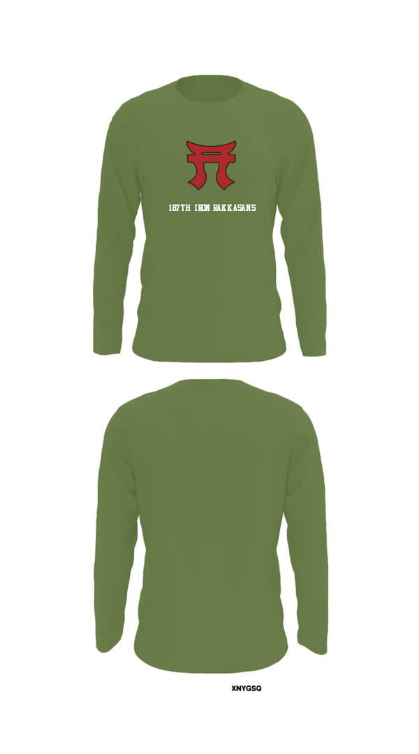 Long Sleeve Performance Shirt, 187th Iron Rakkasans, Army, Teamtime, Team time, sublimation, custom sports apparel, team uniforms, spirit wear, spiritwear, sports uniforms, custom shirts, team store, custom team store, fundraiser sports, apparel fundraiser