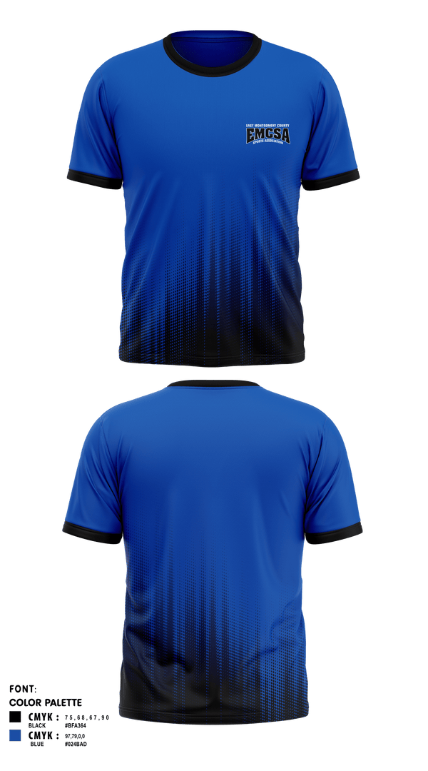 Short Sleeve Performance Shirt, East Montgomery County Sports Association, Spirit Store, Teamtime, Team time, sublimation, custom sports apparel, team uniforms, spirit wear, spiritwear, sports uniforms, custom shirts, team store, custom team store, fundraiser sports, apparel fundraiser