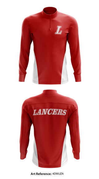 Lancers 43369954 Quarter Zip Jacket - 1