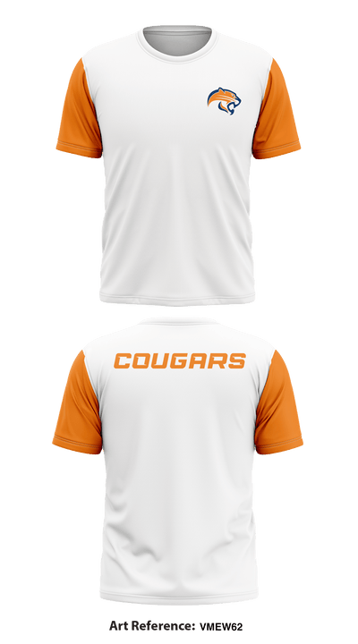 Cougars 75827226 Short Sleeve Performance Shirt - 2