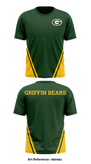 Griffin Bears 314628 Short Sleeve Performance Shirt - 1