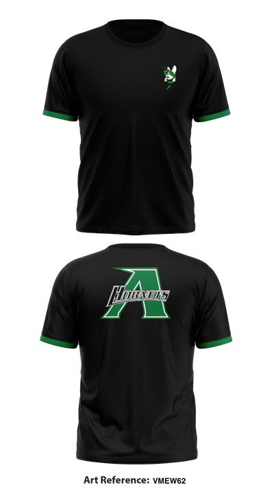 Azle Hornets 21554957 Short Sleeve Performance Shirt - 1