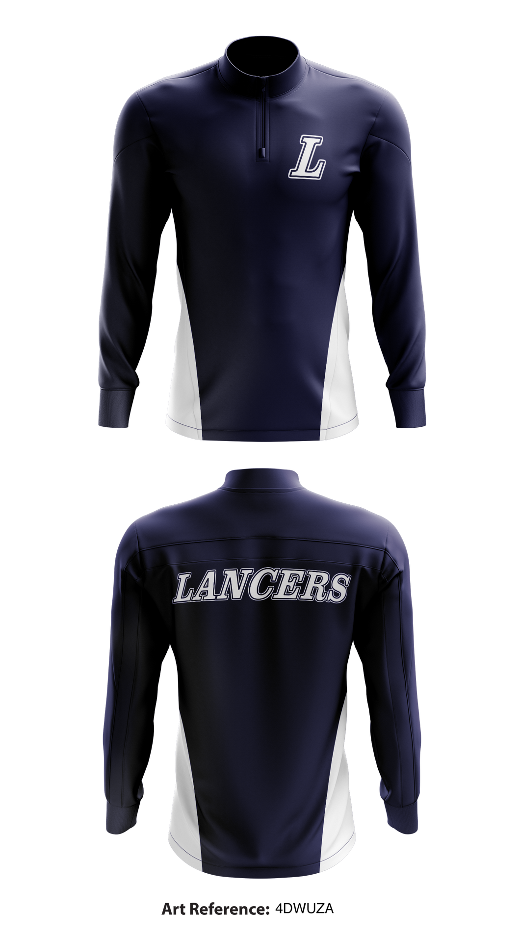 Lancers 43369954 Quarter Zip Jacket - 2