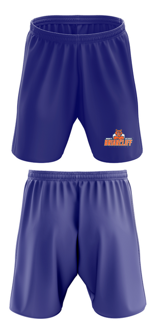 Briarcliff Bears 3976883 Athletic Shorts With Pockets - 1