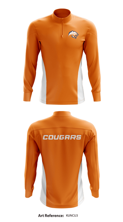 Cougars 75827226 Quarter Zip Jacket - 1