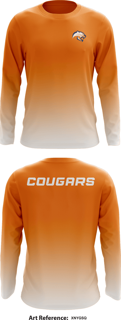 Cougars 75827226 Long Sleeve Performance Shirt - 2