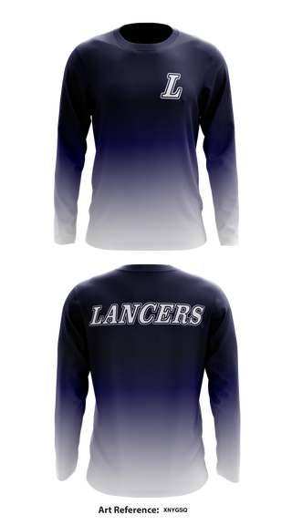 Lancers 43369954 Long Sleeve Performance Shirt - 2