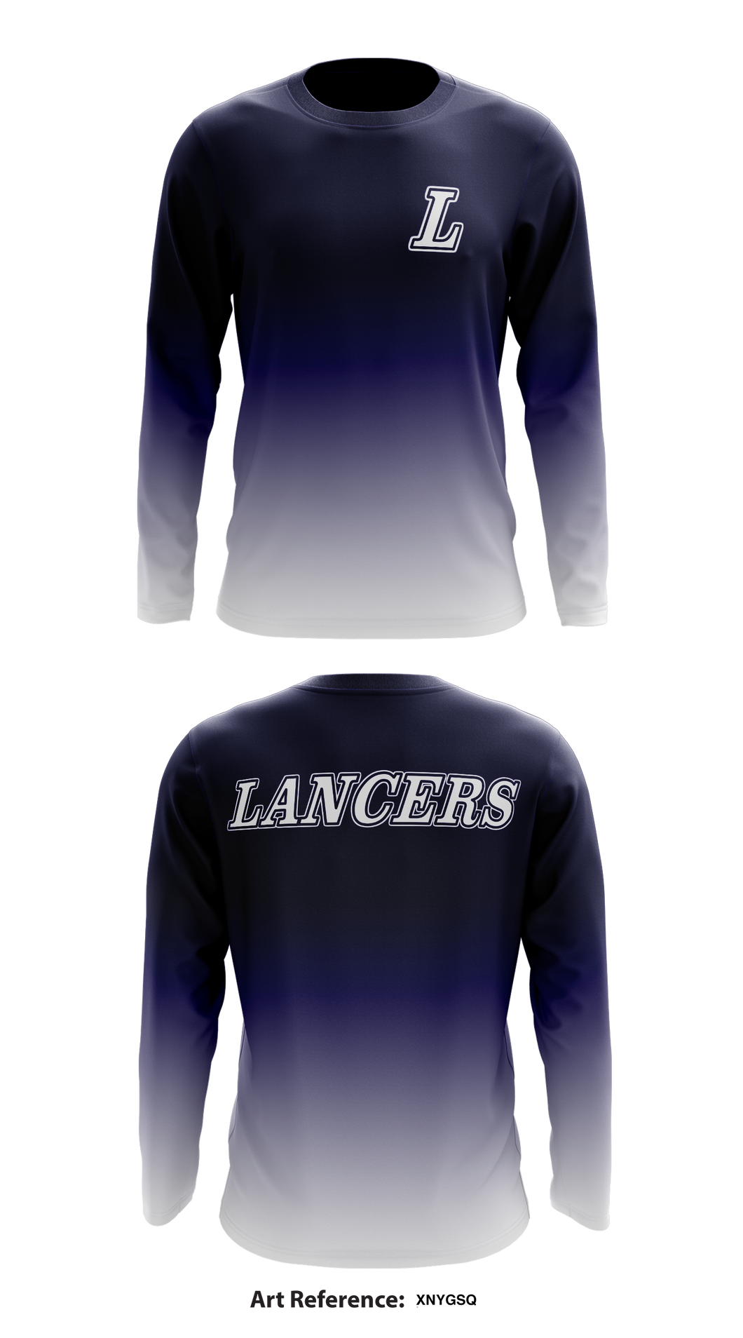 Lancers 43369954 Long Sleeve Performance Shirt - 2