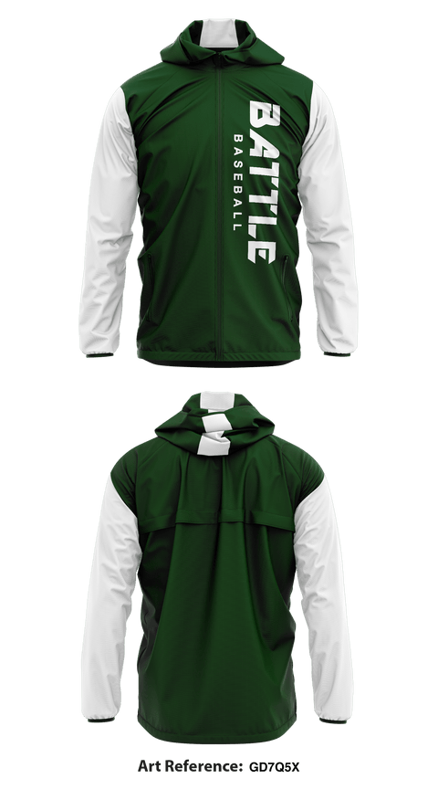 Battle 44692578 Windbreaker - 2