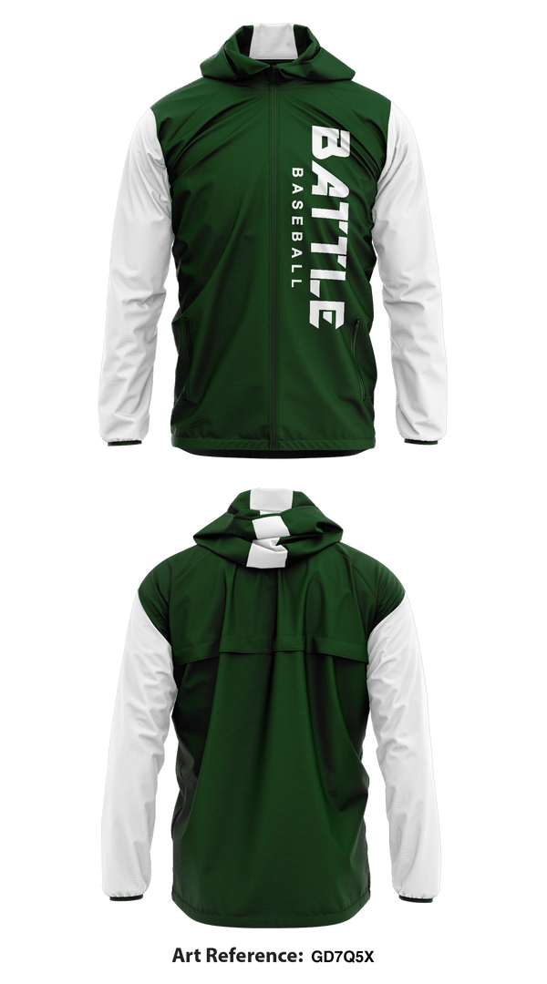 Battle 44692578 Windbreaker - 2