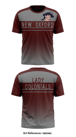 Lady Colonials 90672514 Short Sleeve Performance Shirt - 1