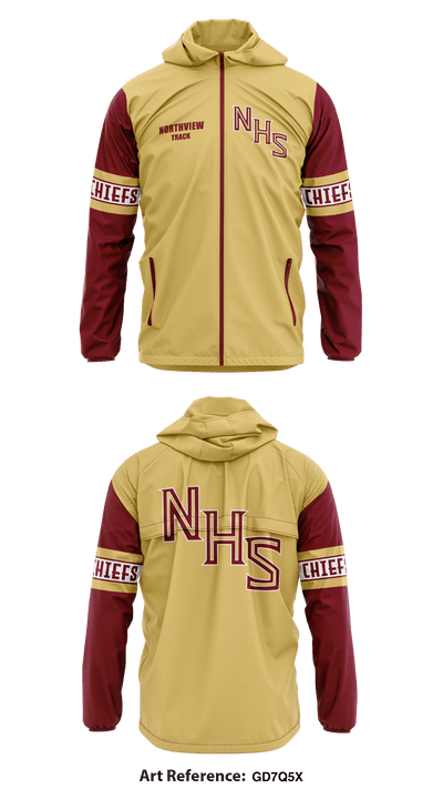 Northview Track 55080105 Windbreaker - 1