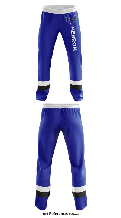 Hebron Basketball 41908896 Sweatpants - 1