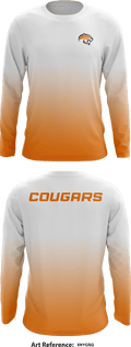 Cougars 75827226 Long Sleeve Performance Shirt - 1