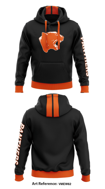 edmeston Panthers 41765545 Hoodie - 1