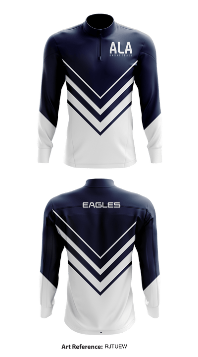 Eagles 47505473 Quarter Zip Jacket - 1