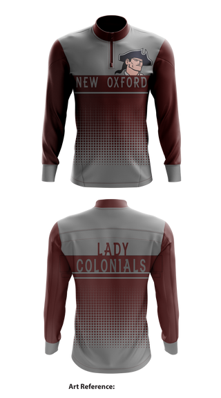 Lady Colonials 90672514 Quarter Zip Jacket - 1