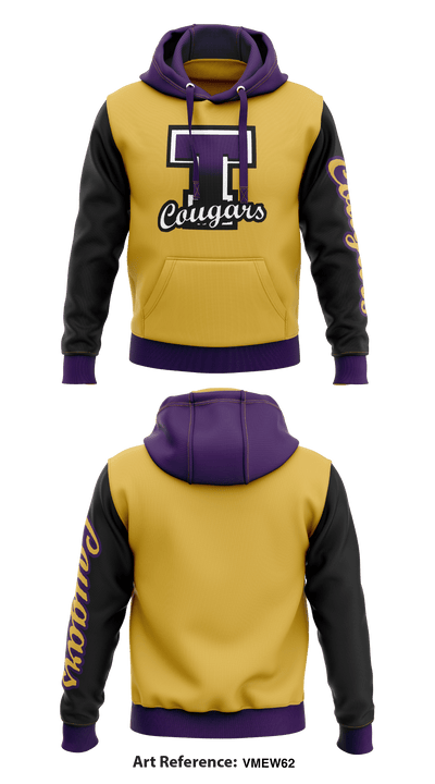 Thurgood Marshall Cougars 19301366 Hoodie - 1