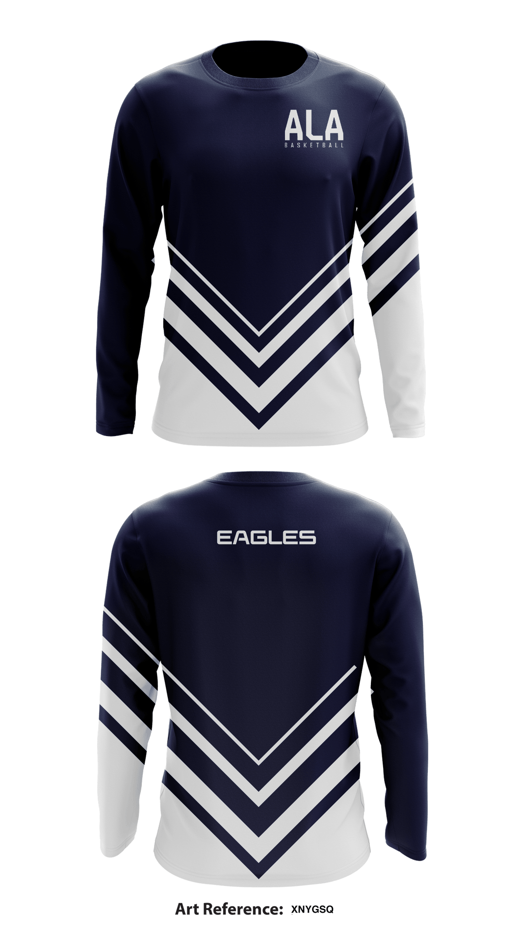 Eagles 47505473 Long Sleeve Performance Shirt - 1