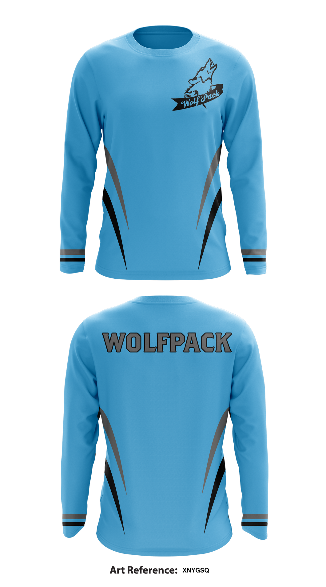 Wolfpack 41932993 Long Sleeve Performance Shirt - 1