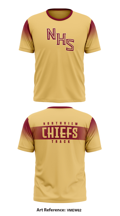 Northview Track 55080105 Short Sleeve Performance Shirt - 1