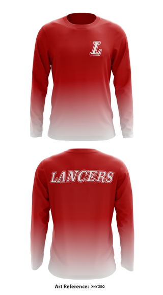 Lancers 43369954 Long Sleeve Performance Shirt - 1