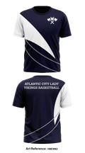 Atlantic City Lady Vikings Basketball 63879287 Short Sleeve Performance Shirt - 1
