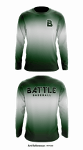 Battle 44692578 Long Sleeve Performance Shirt - 1