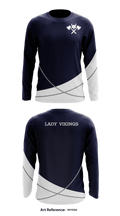 Atlantic City Lady Vikings Basketball 63879287 Long Sleeve Performance Shirt - 1