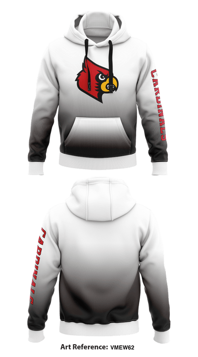 Adamsville Cardinals 65036183 Hoodie - 1