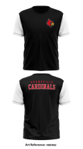 Adamsville Cardinals 65036183 Short Sleeve Performance Shirt - 1