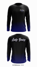 Lady Bears 25178072 Long Sleeve Performance Shirt - 1
