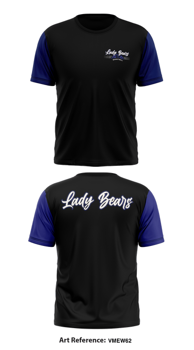 Lady Bears 25178072 Short Sleeve Performance Shirt - 1