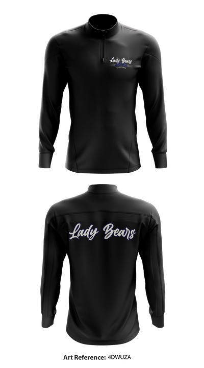 Lady Bears 25178072 Quarter Zip Jacket - 1
