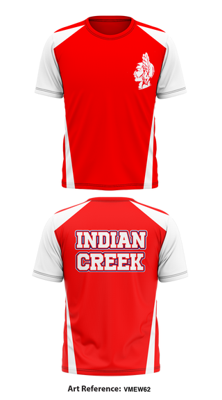 Indian Creek 13373051 Short Sleeve Performance Shirt - 1