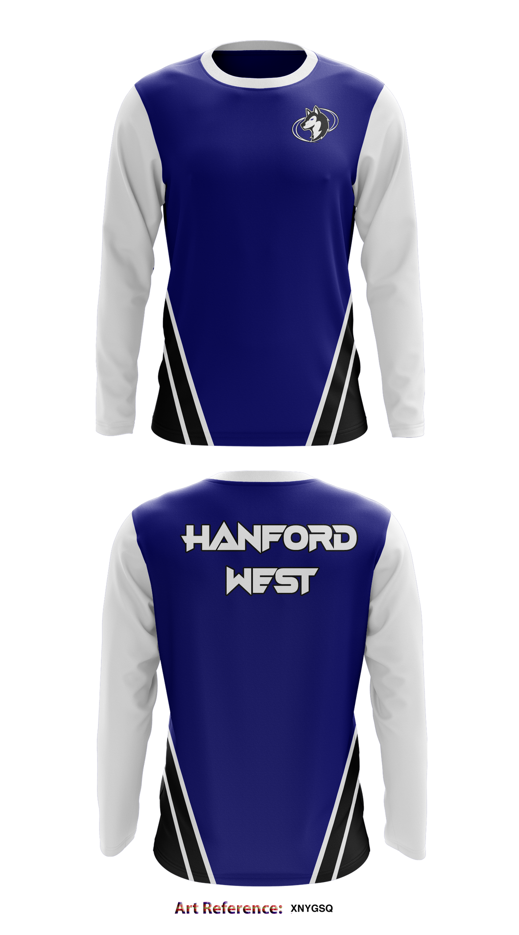 Hanford West 12564089 Long Sleeve Performance Shirt - 1