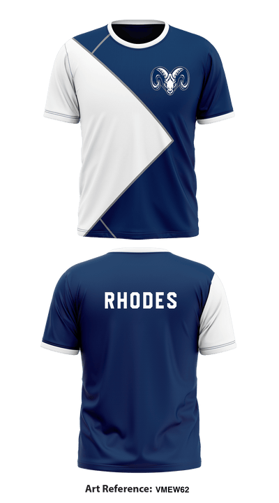 Rhodes 65073172 Short Sleeve Performance Shirt - 1
