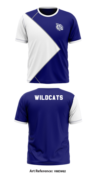 Wildcats 76540432 Short Sleeve Performance Shirt - 1
