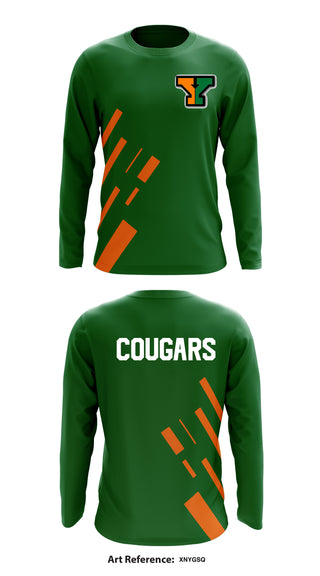 Cougars 43826908 Long Sleeve Performance Shirt - 1