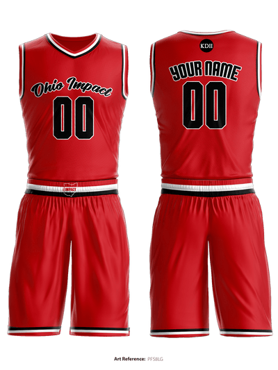 Ohio Impact 66986171 Basketball Uniform - 15