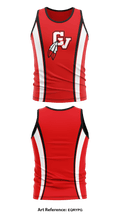 Big Reds 43231780 Track Singlet - 1