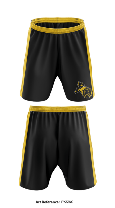 Chabot College 1506582 Athletic Shorts With Pockets - 1