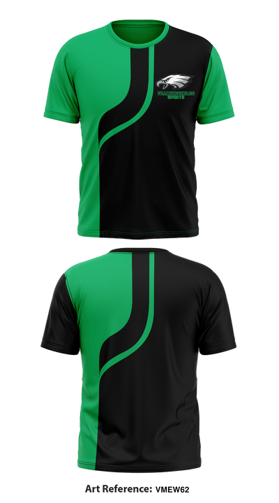 Fillmore Central track & field 71500866 Short Sleeve Performance Shirt - 2