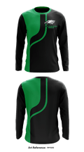 Fillmore Central track & field 71500866 Long Sleeve Shooting Shirt - 2