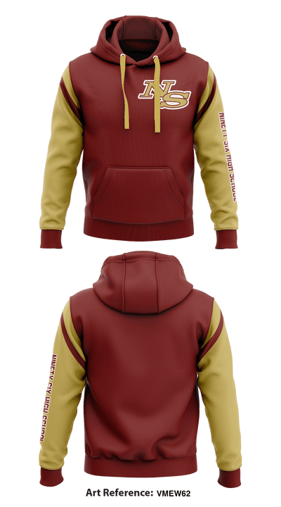 Ninety Six high school track and field 9377994 Hoodie - 1